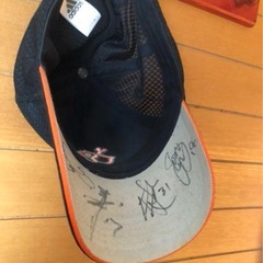 菅野智之GIANTS サイン入りcapの画像