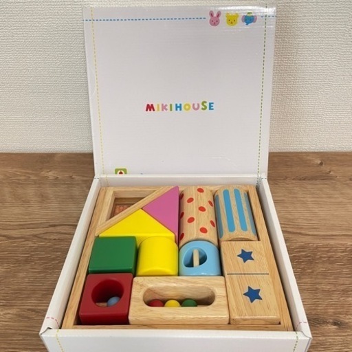MIKIHOUSE エド・インター Ed・Inter 積み木 音いっぱいつみき 1歳から 知育玩具