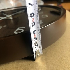 電波掛け時計の画像