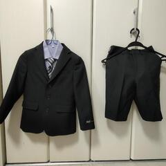 スーツ　靴、靴下付き　子供　120 男の子　入学式　卒業式
