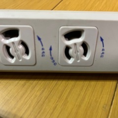 三口コンセント用　延長コードの画像