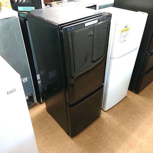 10/13【店頭取引限定特別価格】MITSUBISHI 冷蔵庫 MR-P15Y 2015年製 146L ワケあり