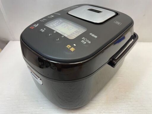 ★動作〇★ 炊飯器 アイリスオーヤマ KRC-IK30-T IH 3合炊き 40銘柄炊き 極厚銅釜 ブラウン 炊飯ジャー