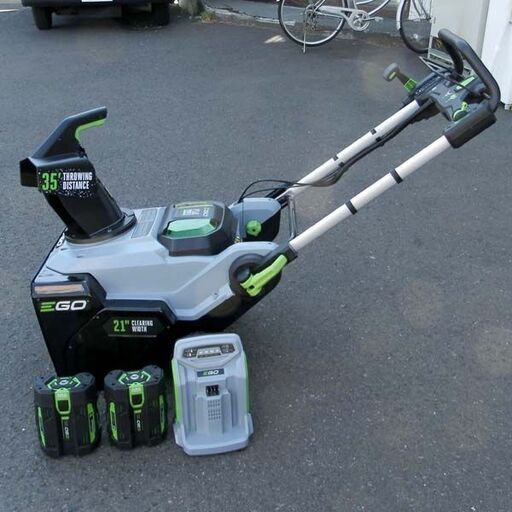 コードレス除雪機 EGO Power+ イーゴパワープラス SNT2102 21インチ 56V バッテリー式 除雪機 電動 札幌 西区 西野