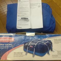 カールーフバッグラバーメイド 15 立方フィート 8 ストラップ ルーフトップ キャリア ジッパー アクセスの画像