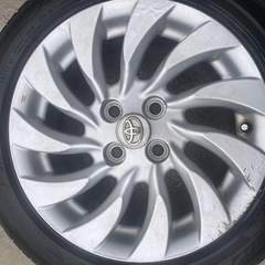 取引中)トヨタbB純正ホイール4本セット - タイヤ、ホイール