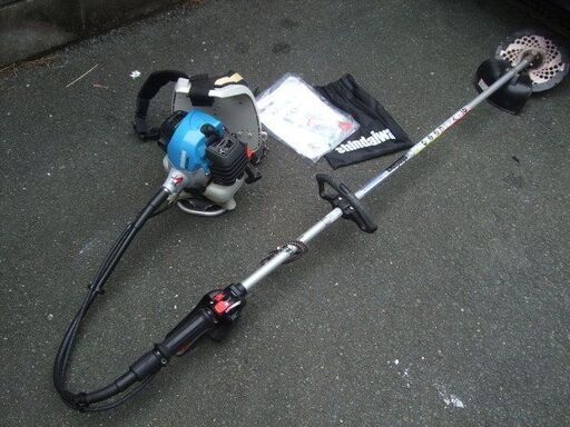 新ダイワ RK3026 エンジン背負式 刈払機 草刈機 (ロングパイプ) (ループハンドル) (26ccクラス)