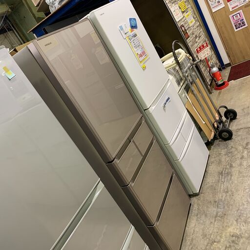 5ドア冷蔵庫 日立 401L 2019年 R-S40J 中古商品 店頭決済