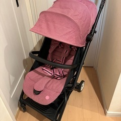 ベビーカー cybex EEZY S2 マグノリア ピンク