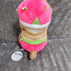 ｍofusand モフサンド フルーツにゃんBIGぬいぐるみ ドラゴンフルーツの画像