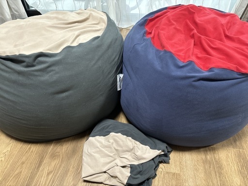 ヨギボー2つセット　替えカバー付き