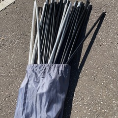 カマボコテント2用ポール