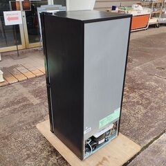 ニトリ　NTR-106　２ドア冷蔵庫　黒色　106L『美品中古』2022年の画像
