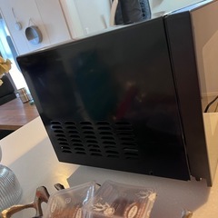 YAMAZEN 電子レンジ オリジナル ブラック YRL-F018E6-Bの画像