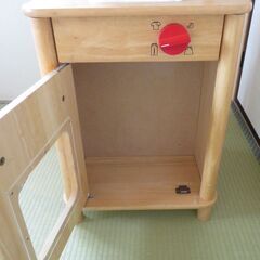 出品11月まで　ノーブランド　木製おままごとキッチンの画像