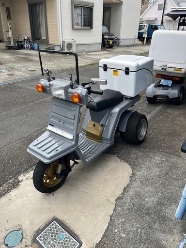 決まりました。ジャイロX ミニカー登録