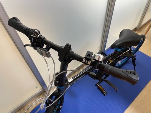 RENAULT(ルノー) LIGHT10 輪行袋付き5桁ダイヤルロック付き AL-FDB207 軽量アルミフレーム 20インチ シマノ7段変速 折りたたみ自転車 10.8kg