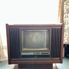ブラウン管テレビ　1000円お渡し致します