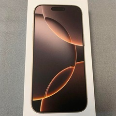 未開封 iPhone 16 Pro デザートチタニウム 256G の画像