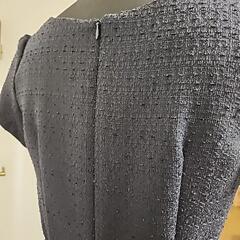 紺のワンピースの画像