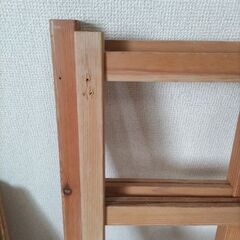 無印良品　木製　棚　２種類の画像