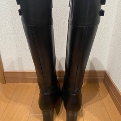 美品　日本製　Marie femme ロングブーツブラック23cmの画像