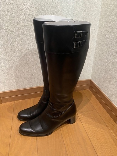 美品　日本製　Marie femme ロングブーツブラック23cm