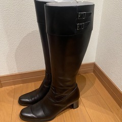 美品　日本製　Marie femme ロングブーツブラック23cm