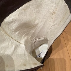 courreges クレージュ  ブラウンブーツ　23cmの画像