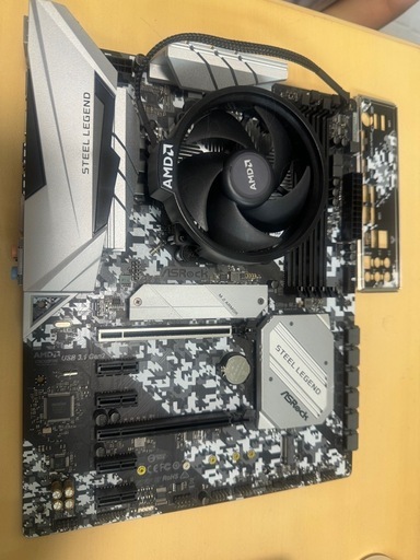 Steel Legend Ryzen 3500 B450 CPU AMD Ryzen 3500 B450m Steel Legend