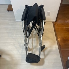 お取引決定　折りたたみ車椅子の画像