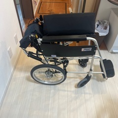 お取引決定　折りたたみ車椅子の画像