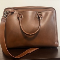 DESTINY'S DIMENSION ビジネスバッグ/ブラウン 本革