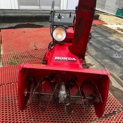 ホンダ スノーラ除雪機 HS870S中古8馬力 バッテリー新品交換済み、セル