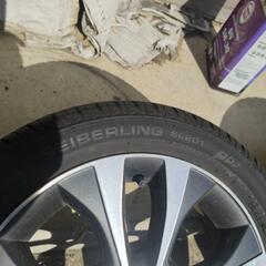 165/55r15 アルミホイール付き夏タイヤセットの画像