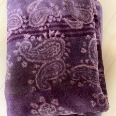 毛布 毛玉あり シングルサイズ