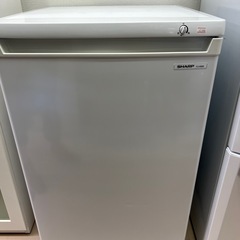 美原店　SHARP 冷凍庫　2018年製 FJ-HS9X-W 引き出し式　86L 耐熱トップ　電子レンジも置けます♪ 