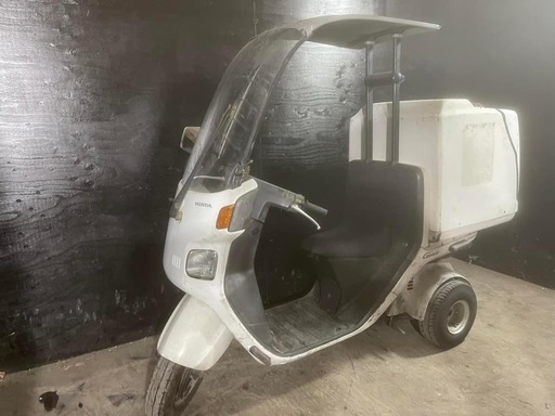 ★支払総額4.8万円★走行テスト済み！下取り可能！ ホンダ ジャイロキャノピー TA02 リアボックス付き！2スト！オイル交換必要なし！カスタムベースに♪