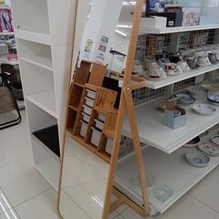 ★ジモティ割あり★ IKEA 姿見 ナチュラルブラウン H164...