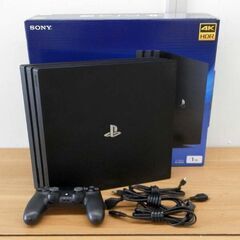 SONY PlayStation4 Pro ジェット・ブラック 1TB CUH-7200BB01 PS4 プレイステーション4 札幌 西区 西野