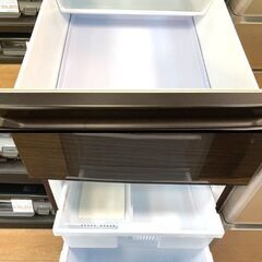 ★冷蔵庫 405L 三菱 MR-CD41BKG-BR 2022年製★の画像
