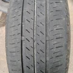 夏タイヤ鉄ホイール付4本の画像