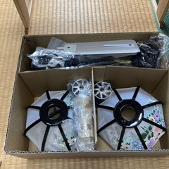 盆灯篭セット　1対の画像