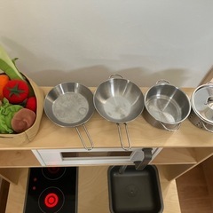 IKEAおままごとキッチン(おまけつき)の画像
