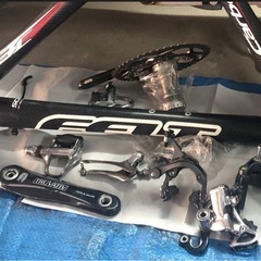 レース仕様　軽量ロードバイクの画像