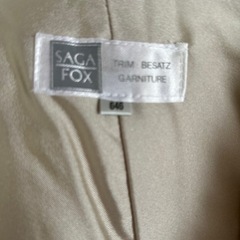 お譲り先決まりました！ 美品です成人式に使いました！SAGA  FOX本物のファーですの画像