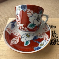 【新品未使用】　有田焼　カップ&ソーサー　ペアの画像