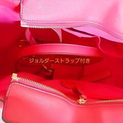 サマンサヴェガ　ピンク　バッグ　ハンドバッグ　ショルダーバッグの画像