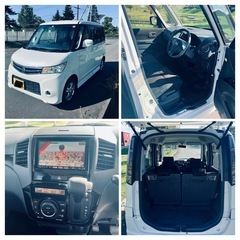 【商談中】走り好調！ナビ付　日産ROOX　4WDハイウェイスター　お買い得！の画像