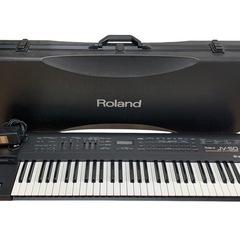 現状品 Roland ローランド キーボード JV-50 シンセ...